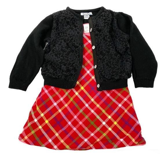 BABY GAPS Puffer Jumper + HARTSTRINGS Whimsigoth Cardigan Sweater Girls 24M mths - Picture 1 of 10